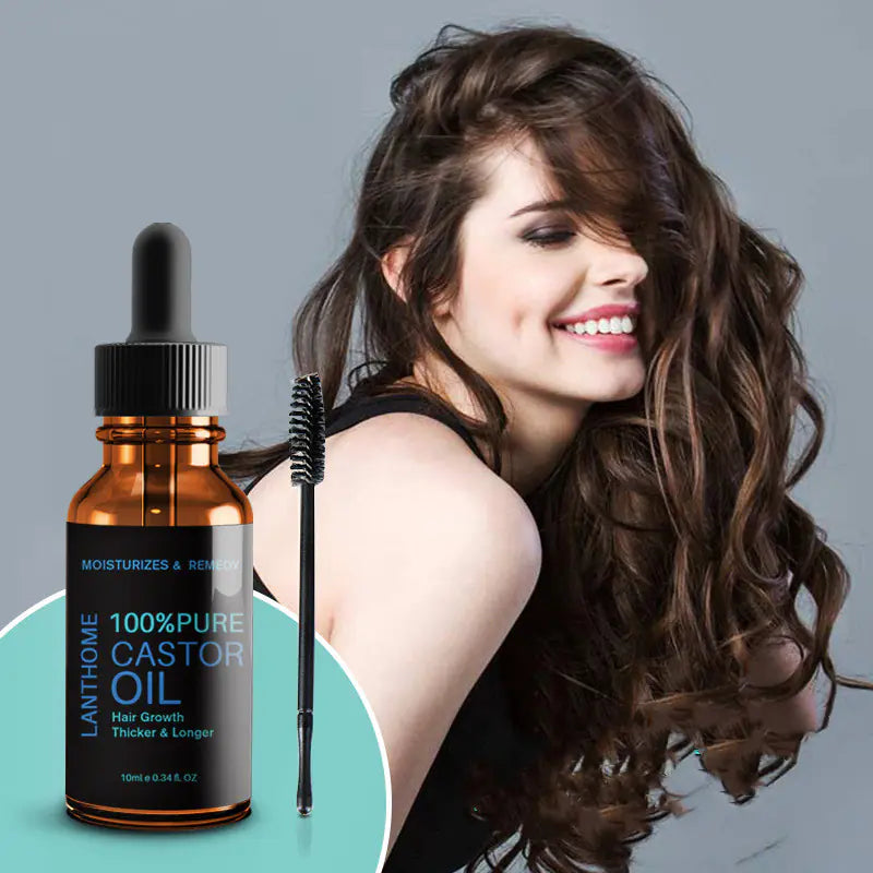 Clara™ LANTHOME Castor Hair & Lashes Nourishing Essential Oil