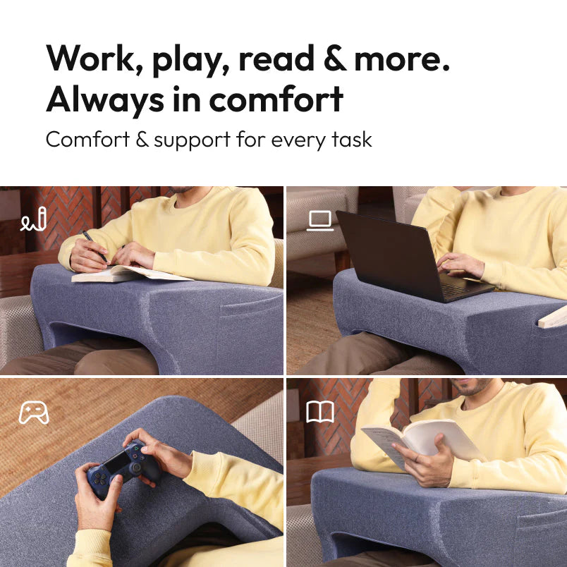 Clara™ Ultimate Deluxe Memory Foam Lap Pillow Desk