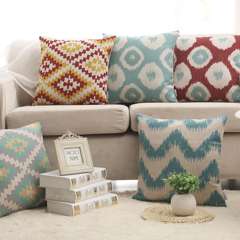 Clara™ Ultra Deluxe Cotton and Linen Decorative Pillows
